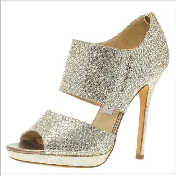 Jimmy Choo Shoes - Jimmy Choo Private in Champaign glitter